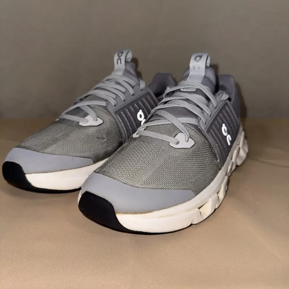 On Running Cloudnova Youth 6.5 Women’s 8 Gray Athletic Running Sneakers Shoes